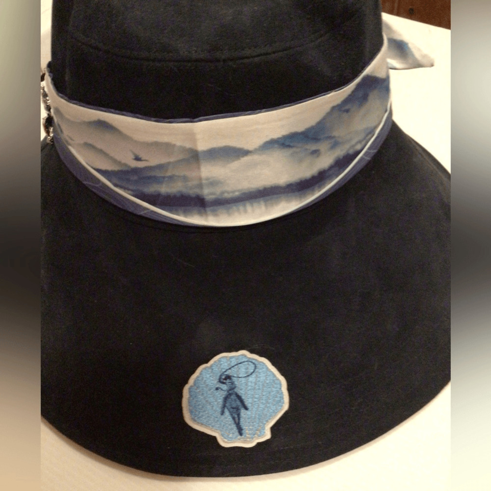 NEW!upcycled Wyeth suede oversized bucket